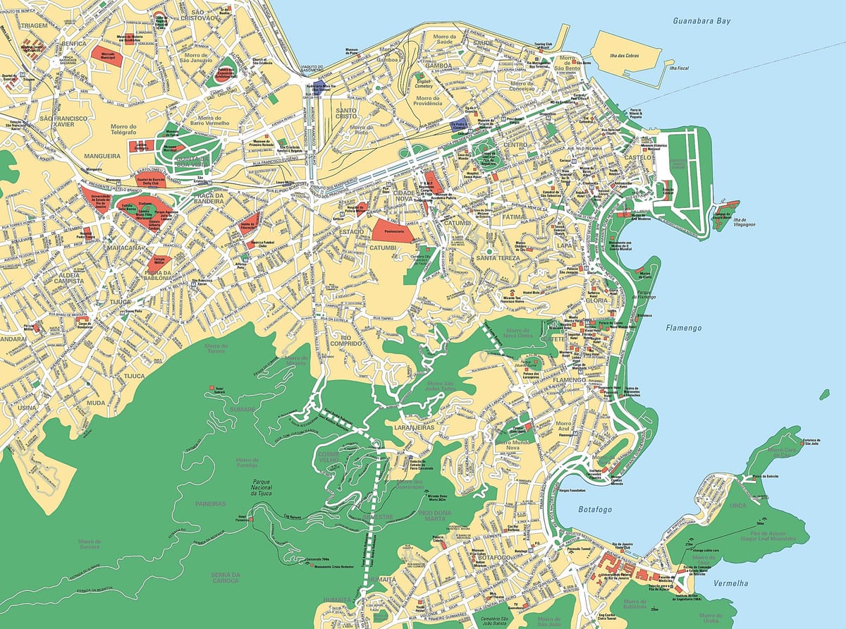 Rio de Janeiro beyong the map