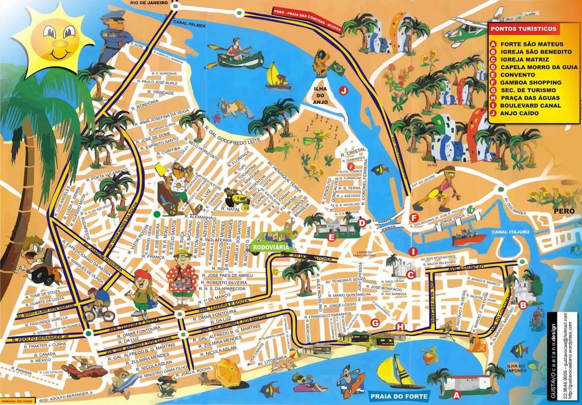 map of Rio de Janeiro cruise port