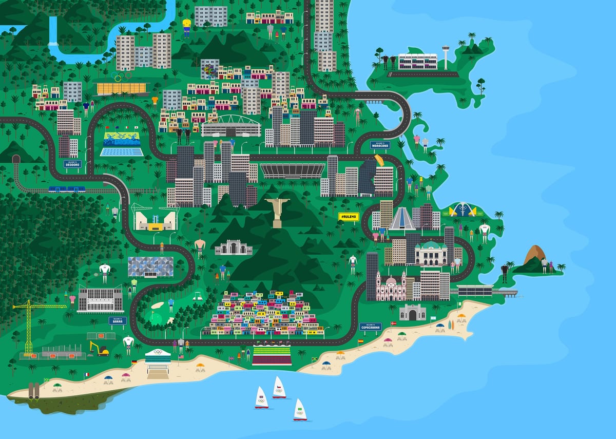 interactive map of Rio